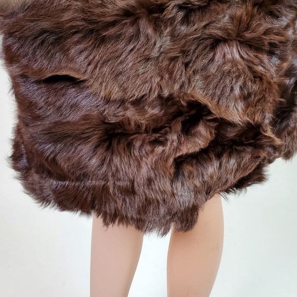 SOLD curly lamb fur coat - Picture 6 of 16
